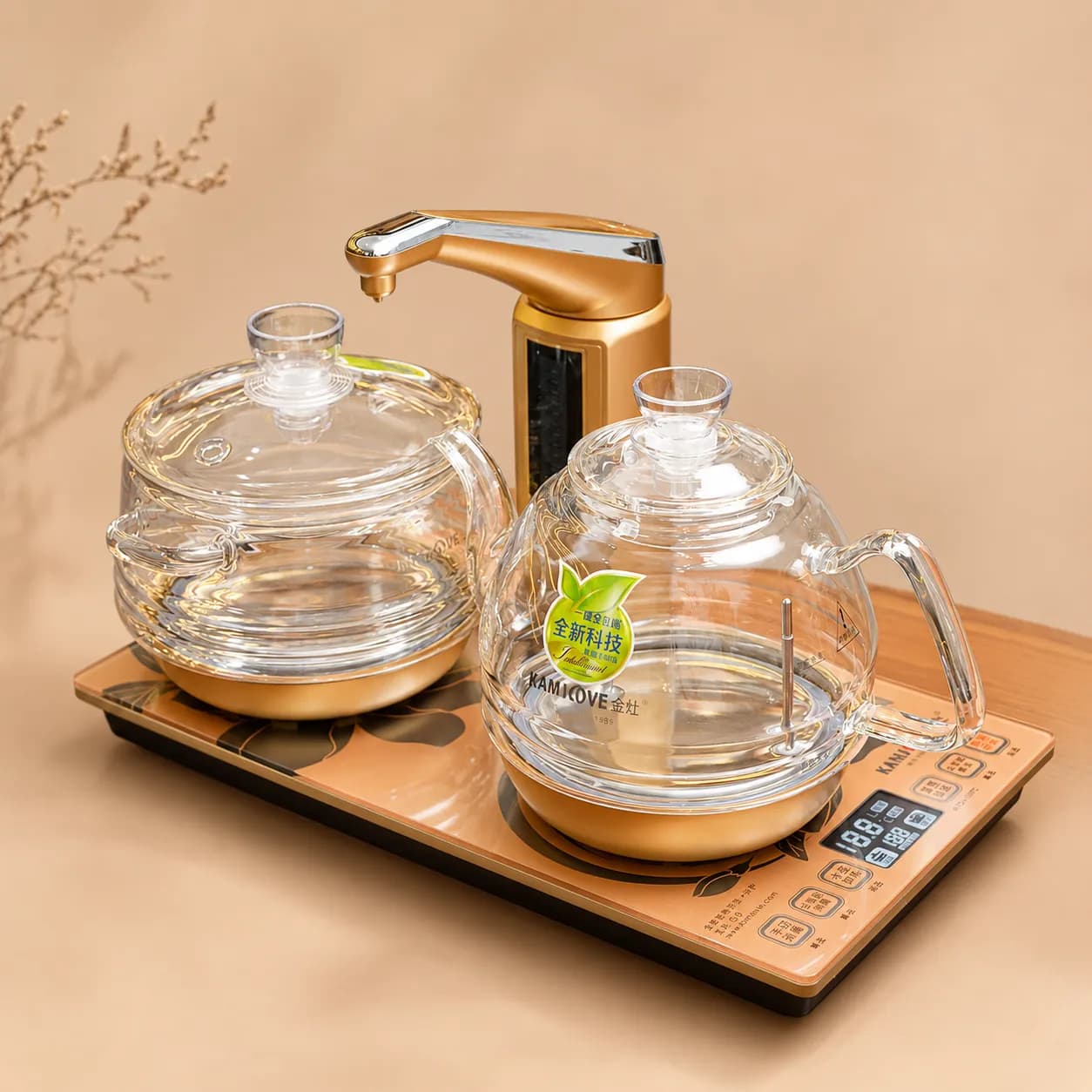 BỘ BẾP ĐIỆN NẤU NƯỚC THỦY TINH G9