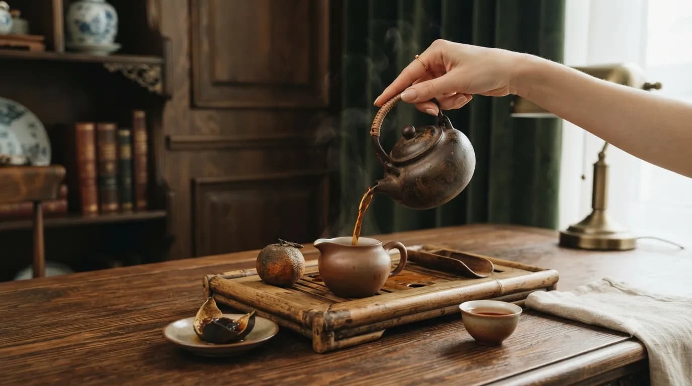 Trà Phổ Nhĩ Quýt giúp ích gì cho sức khỏe ?