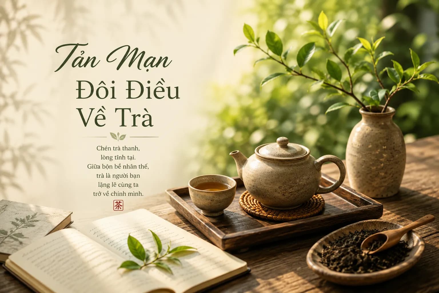 Tản Mạn Đôi Điều Về Trà